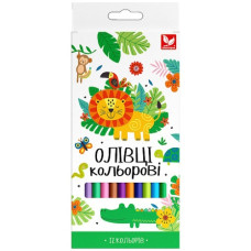 олівці кольор. Школярик 12кол. тригранні  132SH-12  (12)