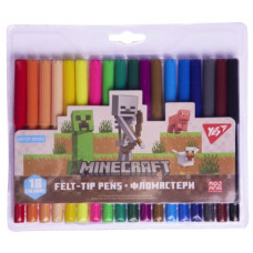 фломастери YES 18кол. "Minecraft"  650569  (12/144)
