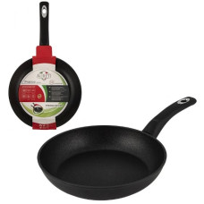 сковорідка Aureti Mega-Stone Pratico d-24см., кований алюміній, стійке покриття  AU-102-24