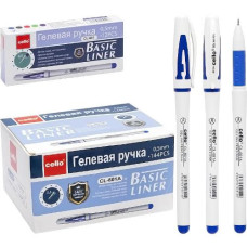 ручка Cello CL-801 гелева синя 0,5мм.  (12/144/1728)