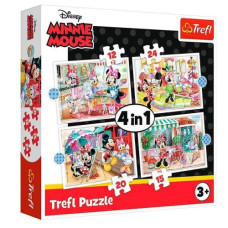пазли Trefl "4 в 1" Міні з друзями  34355