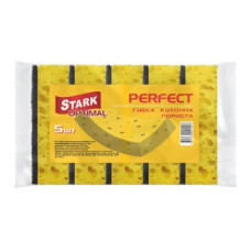 губка кухонна Stark Optimal "сирна" набір 5шт.  30054  (80)
