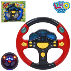 кермо муз. інтерактивне 25см., звук (укр.), вірші, світло, на бат. в кор. 29,5х26х5см. 7044 UK  (36)