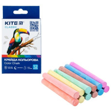 крейда кольорова Kite Classic 12шт. кругла  К-075  (12/288)