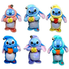 танцююча іграшка-повторюшка Stich 20см.