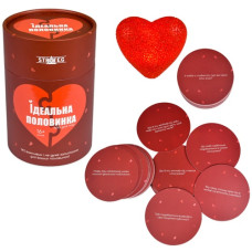 настільна гра "Ідеальна половинка" в тубі 17х11х11см. Strateg  30888  (6)