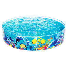 басейн Bestway дитячий "Рибки" 183х38см., ремкомпл., в кор. 45,5х14,5х14,5см.  55030  (6)