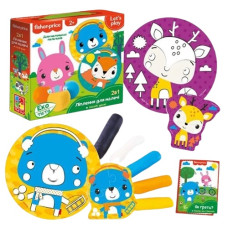 набір для творчості з екопластиліном "Лісові друзі" Vladi Toys  VT4502-04