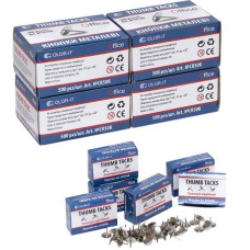 кнопки Color-It нікельовані 50шт.  CR50K  (10/1000)