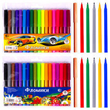фломастери Фломики 18кол.  CR550-18  (12/192)