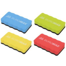 губка для магнітних дошок Buromax з магнітом  ВМ.0074-99  (12/360)