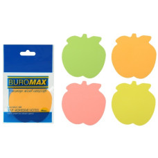 блок з клейким шаром Buromax "Яблуко" 50арк.  ВМ.2360-99  (24/576)