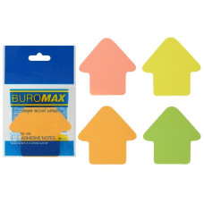 блок з клейким шаром Buromax "Стрілка" 50арк.  ВМ.2366-99  (24/576)