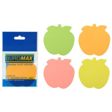 блок з клейким шаром Buromax "Листочок" 50арк.  ВМ.2367-99  (24/576)