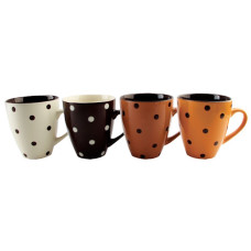 кухоль керамічний 200мл. Горох тех. упак.  KW 132  (24)