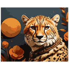картина за номер. Strateg 40х50см. "Величність гепарда"  MZ031