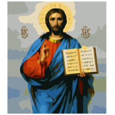 картина за номер. Strateg 40х50см. "Вседержатель"  MZ038