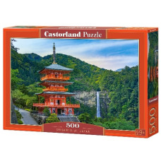 пазли Castorland  500 ел.  "Сейганто-дзі, Японія"   В-53773  (20)