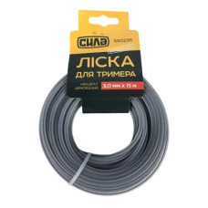 ліска для тримера Сила армований квадрат d-3,0мм. 15м.  550235