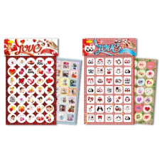 наліпки Апельсин "LOVE" А5, набір 2арк.  (32)