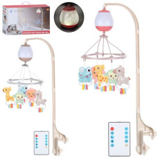 карусель на ліжко 45х27х76см.,5 підвісок, муз..звук,світло, таймер, в кор. 46х28х13см. HL2025-79 (6)