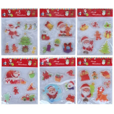 наліпки для вікон "New Year" 20х20см.  R95831  (12)