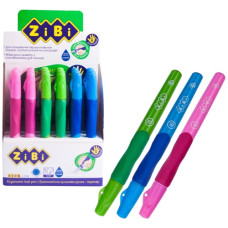 ручка Zibi для вироблення каліграфії для правши, синя  ZB.2000-01  (18/54/324)