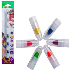 олівці кольор. Zibi Kids Line для гриму, лиця й тіла 6кол. на бліст.  ZB.6569  (24/96)