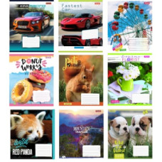 зошит 1Вересня/YES 12арк. коса лінія  (25/500)