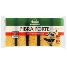 губка кухонна DOMI набір 5шт. збільш.  0818DI  (40)