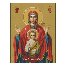 алмазна мозаїка Strateg 30х40см. "Мати" в тубі, без підрамника  ZAV3040-1