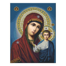 алмазна мозаїка Strateg 30х40см. "Святість"  в тубі, без підрамника  ZAV3040-6