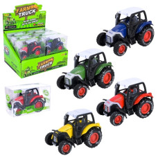 трактор в кор. 8х4х5см., 12шт. в диспл. 17х13х10см.  955-91  (144/288)