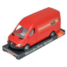 автомобіль "Mercedes-Bens Sprinter" вантажний на планш. (червоний)  39701