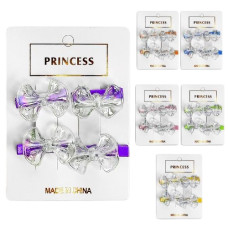 набір 4 шпильки для волосся на бліст.  WW02181  (12/1224)