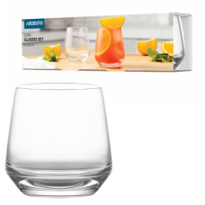 набір склянок Ardesto Gloria Shine 3шт. 345мл. низьких  AR2634GS