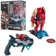 ігровий набір Screechers Wild! S5 L1 V2  Хелшторм (запускач-бластер, машинка-трансформер)  KS686112