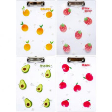 планшет із затискачем А4 пластиковий з малюнком  К207/115700  (20/160)*