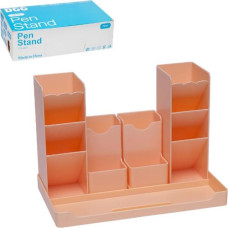 органайзер настільний пластиковий рожевий  DG6927  (48)