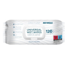 серветки вологі Naturelle Delicate універсальні 120шт.  (8)