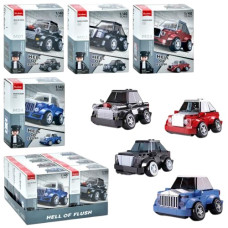 конструктор машинка 1:40, фігурка, від 162 дет. в кор., 8шт. в диспл. 30х19х26см.  М38 В1202  (64)