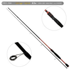 спінінг штекерний лайт Spry spin 2,1м., 5-20гр., 2к  SF23950  (25)