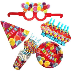 набір святковий Pelican Happy Birthday Повітряні кульки 36 предм.  871317  (1/50)