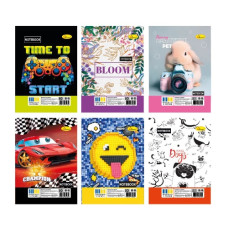 блокнот на спір. Апельсин А6/80арк. карт. лакована обкл. (верхня спіраль)  АП-1712  (10)