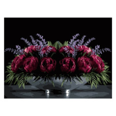 картина за номер. Strateg 30х40см. "Квітковий настрій"  FH-38