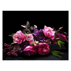 картина за номер. Strateg 30х40см. "Квіткова гармонія"  FH-41