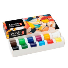 фарби акрилові Arteo Nature 12кол.х10мл. матові  322112005