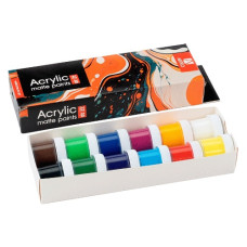 фарби акрилові Arteo Waves 12кол.х10мл. матові  322112013