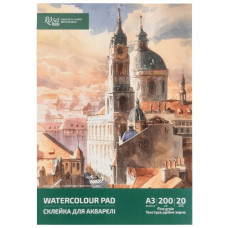 склейка для акварелі ROSA Studio А3/20арк., 200гр./м2  39820003
