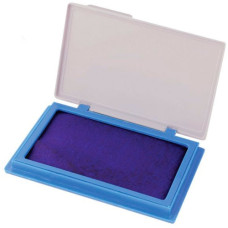 штемпельна подушка Economix 70х110мм. синя  Е42101-02  (12/144)
